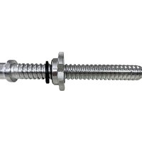 Гриф для штанги Atlas Sport EZ-образный хромированный, разборный EZ1260-25 D25 - Изображение №5 — Chaika Market