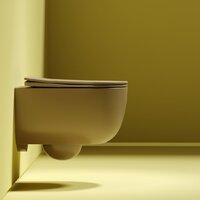 Унитаз подвесной Ceramica Nova Modena Rimless CN6063MC (капучино матовый) - Изображение №10 — Chaika Market