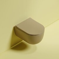 Унитаз подвесной Ceramica Nova Modena Rimless CN6063MC (капучино матовый) - Изображение №6 — Chaika Market