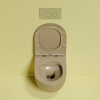 Унитаз подвесной Ceramica Nova Modena Rimless CN6063MC (капучино матовый) - Изображение №8 — Chaika Market