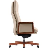 Офисное кресло Norden Vivaldi A 2262 Ivory (кожа бежевый) - Изображение №3 — Chaika Market