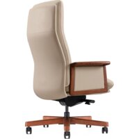 Офисное кресло Norden Vivaldi A 2262 Ivory (кожа бежевый) - Изображение №4 — Chaika Market