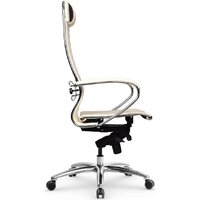 Офисное кресло Metta Samurai KL-1.04 MPES (молочный) - Изображение №3 — Chaika Market