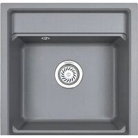 Кухонная мойка Granula KS-5002 (алюминиум) — Chaika Market