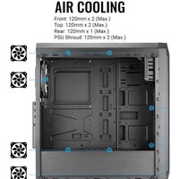 Корпус AeroCool Skyline-A-BK-v1 - Изображение №6 — Chaika Market