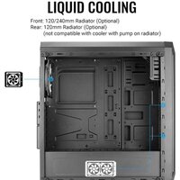 Корпус AeroCool Skyline-A-BK-v1 - Изображение №7 — Chaika Market