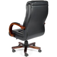 Офисное кресло Norden Консул 3158-L02 (кожа, черный) - Изображение №4 — Chaika Market