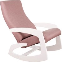 Кресло-качалка Glider Гелакси М (темно-розовый/молочный дуб) — Chaika Market