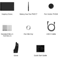 Графический планшет Huion Inspiroy Giano G930L - Изображение №7 — Chaika Market