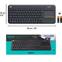 Клавиатура Logitech K400 Plus 920-007145 (черный, нет кириллицы) - Изображение №8 — Chaika Market
