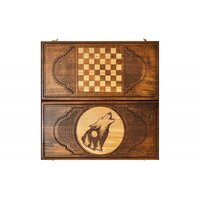 Шашки/нарды Zakaryan Волк wz11931 - Изображение №3 — Chaika Market