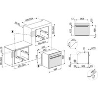 Электрический духовой шкаф Smeg SO6604M2PNR - Изображение №4 — Chaika Market