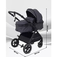 Универсальная коляска Rant Basic Roller RA161 (2 в 1, grey) - Изображение №3 — Chaika Market