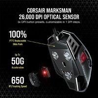 Игровая мышь Corsair M65 RGB Ultra (черный) - Изображение №4 — Chaika Market
