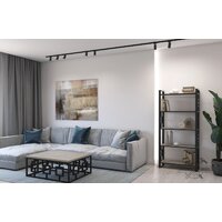 Стеллаж Hype Mebel Квадро 50x170 (белый/древесина белая) - Изображение №3 — Chaika Market