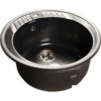 Кухонная мойка GranFest GF-R520 (черный) - Изображение №1 — Chaika Market