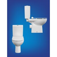 Унитаз напольный Cersanit Nature Clean On 011 3/5 DPL EO slim 65410 - Изображение №2 — Chaika Market