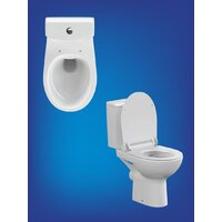 Унитаз напольный Cersanit Nature Clean On 011 3/5 DPL EO slim 65410 - Изображение №3 — Chaika Market