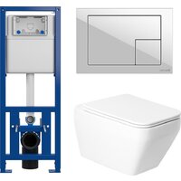 Унитаз подвесной Saniteco KW-9010W + 64077 + S-IN-MZ-LINK_PRO - Изображение №10 — Chaika Market