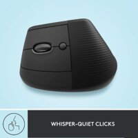 Вертикальная мышь Logitech Lift Left (графит) - Изображение №5 — Chaika Market