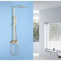 Душевая система  Abber Daheim AF8220G (золото матовое) - Изображение №2 — Chaika Market