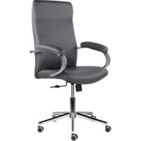 Офисное кресло UTFC СН-577 Рикс Хром (темно-серый) — Chaika Market