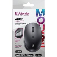 Мышь Defender Auris MB-027 (черный) - Изображение №5 — Chaika Market