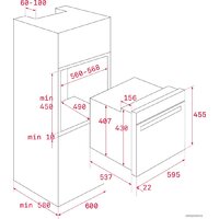 Электрический духовой шкаф TEKA HLC 8400 (черный) - Изображение №13 — Chaika Market