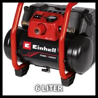 Компрессор Einhell TE-AC 36/150 Li OF - Solo (без АКБ) - Изображение №10 — Chaika Market
