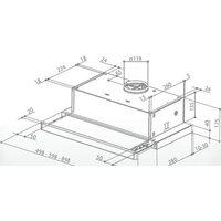 Кухонная вытяжка Faber Flox BK A50 315.0567.354 - Изображение №2 — Chaika Market