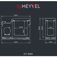 Компрессорный автохолодильник Meyvel AF-BB8 - Изображение №11 — Chaika Market