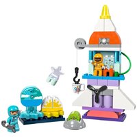 Конструктор LEGO Duplo 10422 Приключение на космическом корабле 3 в 1 - Изображение №3 — Chaika Market