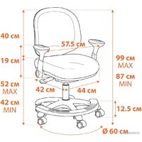 Офисное кресло TetChair Rainbow (салатовый) - Изображение №16 — Chaika Market