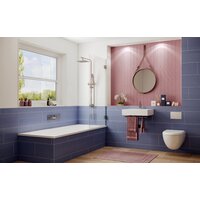 Стеклянная шторка для ванны Ambassador Bath Screens 16041101 70 - Изображение №4 — Chaika Market