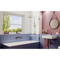 Стеклянная шторка для ванны Ambassador Bath Screens 16041101 70 - Изображение №2 — Chaika Market