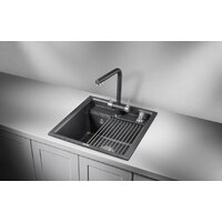 Кухонная мойка Granula KS-5002 (черный) - Изображение №2 — Chaika Market