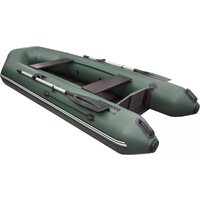 Моторно-гребная лодка Муссон 2800 СК LIGHT (зеленый) - Изображение №3 — Chaika Market