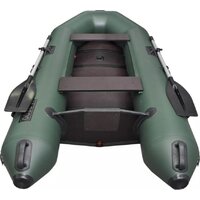 Моторно-гребная лодка Муссон 2800 СК LIGHT (зеленый) - Изображение №6 — Chaika Market