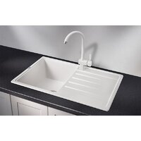 Кухонная мойка Granula ST-7602 (белый) - Изображение №2 — Chaika Market