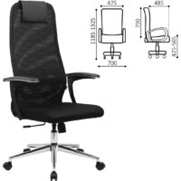 Офисное кресло Brabix EX-801 532917 (черный) - Изображение №10 — Chaika Market