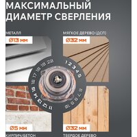 Ударная дрель-шуруповерт Patriot BR 210 UES 180301510 (без АКБ) - Изображение №11 — Chaika Market
