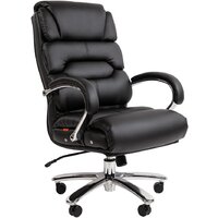 Офисное кресло CHAIRMAN 409 (экопремиум черный) — Chaika Market