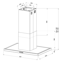 Кухонная вытяжка KUPPERSBERG Dudl 4 LX - Изображение №4 — Chaika Market