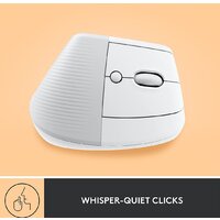 Вертикальная мышь Logitech Lift (белый) - Изображение №5 — Chaika Market