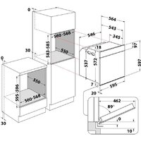 Электрический духовой шкаф Whirlpool WOI68PT1SBA - Изображение №9 — Chaika Market