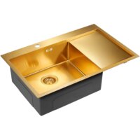 Кухонная мойка Paulmark Kroner 78F PM217851-BGL - Изображение №2 — Chaika Market