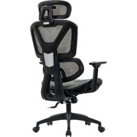 Офисное кресло Mio Tesoro Оскар AF-C4226 (серый рисунок) - Изображение №4 — Chaika Market