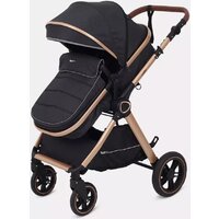 Универсальная коляска Rant Basic Roller Gold RA161 (2 в 1, black) - Изображение №19 — Chaika Market