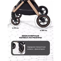 Универсальная коляска Rant Basic Roller Gold RA161 (2 в 1, black) - Изображение №9 — Chaika Market