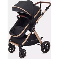 Универсальная коляска Rant Basic Roller Gold RA161 (2 в 1, black) - Изображение №18 — Chaika Market